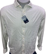 Daniel Cremieux Antique White Button Down L/S Mens Shirt L NWT 79