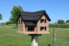 Cottage Birdhouse | Reclaimed Wood | Amish Handmade | Made in USA