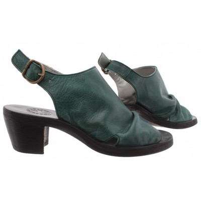 Damen Sandalen FIORENTINI + BAKER Berry0 Cusna Giungla Grun Leder