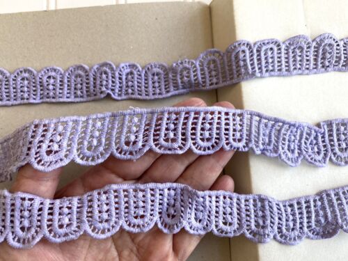 Nastro occhiello lavanda 2 iarde bordo per cucito/artigianato/matrimonio/larghezza 1" - Foto 2 di 13