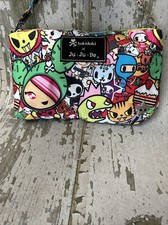 Tokidoki JuJuBe Women  s Clutch Purse Shoulder Bag Colorful All Over Print