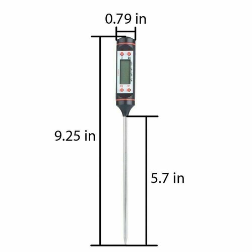 MEAT THERMOMETER DIGITAL FOOD COOKING BBQ TEMPRATURE PROBE KITCHEN BAKING MILK - Picture 4 of 5