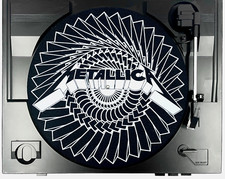METALLICA Turntable Slipmat 30th Anniversary Promo The Black Album 2021 New