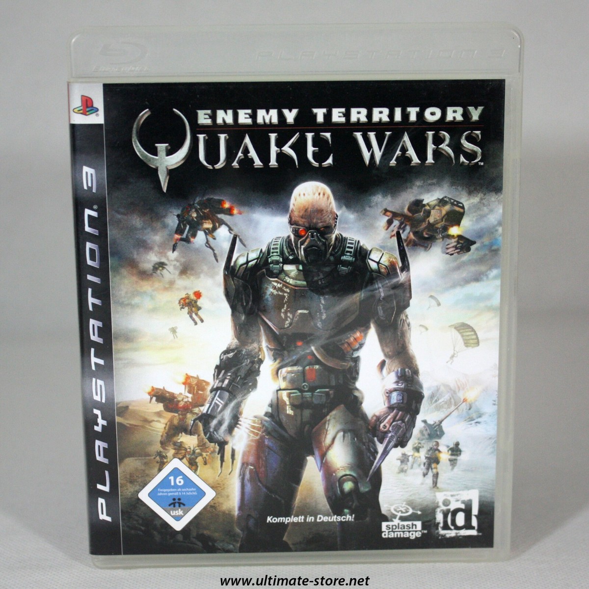Enemy Territory: Quake Wars Sur PS3 - Complet Et Très Bon État - Jeu Action Français