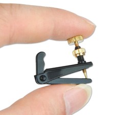 4pcs Violin Fine Tuners Black String Adjuster 4/4 3/4 Violin Accessories