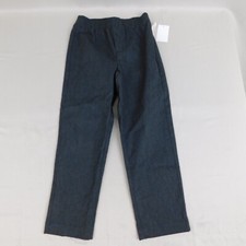 Nautica Boys Elastic Waist Straight Leg Pants - 6, Charcoal Gray 673