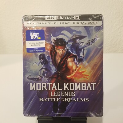 2021 [Warner Bros] Mortal Kombat Legends: Battle of the Realms 4K Steelbook