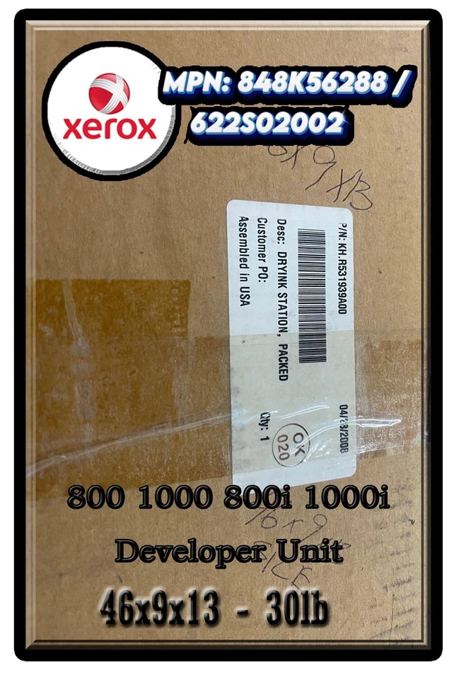 Xerox® 800, 1000 Developer Housing Assembly HSG 622S02002 / 948K19412 - Image 2 of 4