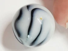  PELTIER NLR LIBERTY Black White SWIRL MARBLE  