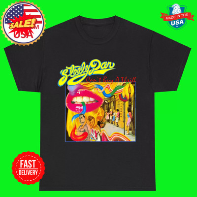 STEELY DAN Thrill Black T-Shirt  S-5XL