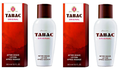 TABAC ORIGINAL  After Shave XXL Lotion 2 x 300 ml  Schüttflacon  BUNDLE OVP