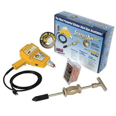 H and S Autoshot HSUNI-4550 4550 Starter Plus Stud Welder Kit , yellow