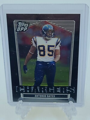 #ad 2007 Topps Draft Picks and Prospects DPP Chrome Black Antonio Gates #46 $2.02