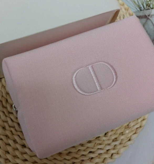 Christian Dior BEAUTE Nouveauté Vanity Pochette Pochette Pochette Sac Rose Clair JAPON NEUF