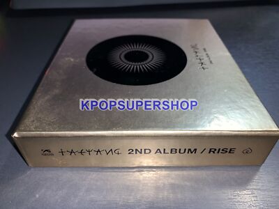 TAEYANG RISE 限定版 Taeyang 2nd Album Rise Deluxe Limited Edition CD Great Condition