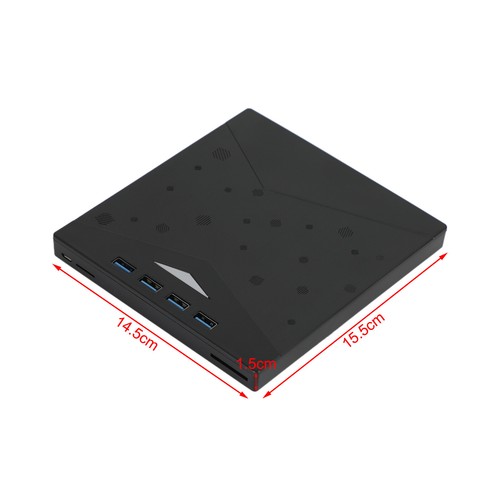 Type-C Type-A 7 IN 1 External Brenner Writer Reader DVD Drive USB 3.0 - Bild 8 von 8