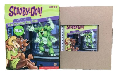  Scooby-Doo Case File #1: The Glowing Bug Man CD-Rom PC Game 2002 Age 5-10 