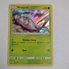 2017 Wimpod 8/145 - Holo Rare - Guardians Rising - NM Pokémon TCG +Cardsaver