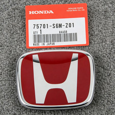 Red H Rear Emblem Trunk Badge Fit For Honda Accord Acura Tsx Rsx 2002-2008 Red H Rear Emblem Trunk Badge Fit For Honda Accord Acura Tsx Rsx 2002-2008