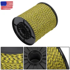 3366Ft 1/8 inch Electric Fence Wire Fencing Polywire Horse Cattle Livestock