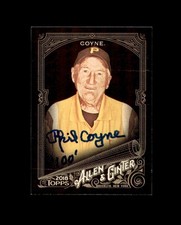 Phil Coyne Signed 2018 Topps Allen & Ginter PNC Park Pittsburgh Pirates Auto