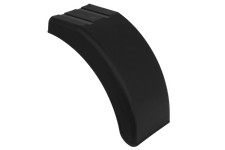 Demi-garde-boue pour remorque DOMAR DR1013005 passage de roue 395/220mm gauche