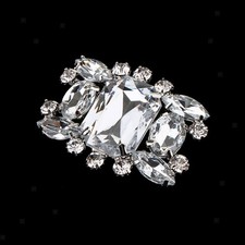 Strass Kristall Schuhschnalle Schuhclip f&uuml;r Braut Hochzeit Schuhdekoration