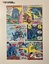 The Champions (vol.1) Original Comic Production Art-Color 8.5x11-Issue#2 Pg. 5
