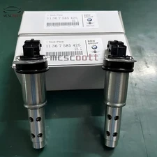 2PCS Engine Variable Timing Control Valve Solenoid VVT 11367585425 for BMW 328i