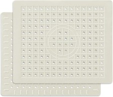 Protector Mats for Bottom of Kitchen Sink, Fast Draining Sink Mats Grid