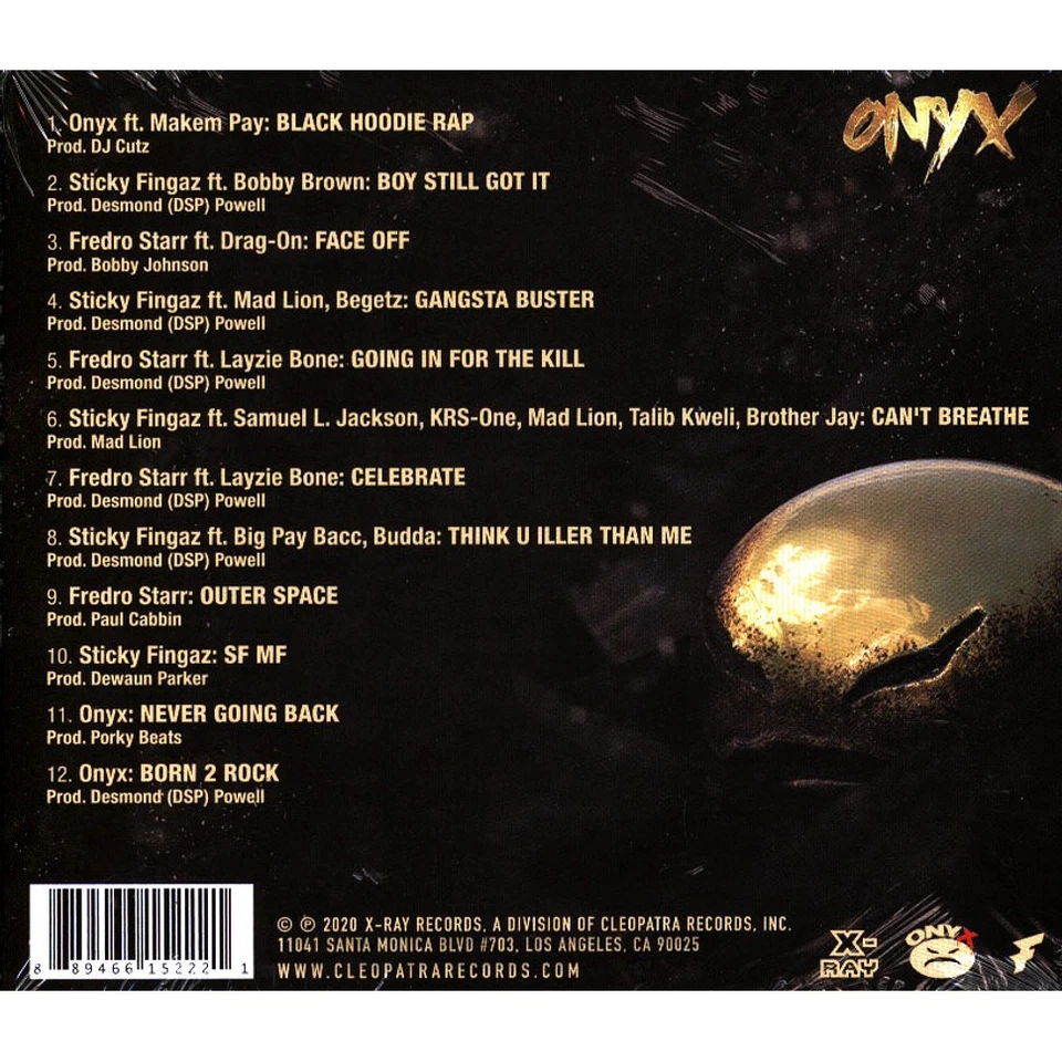 Onyx - Lost Treasures (2020 - US - Original) - Bild 2 von 2