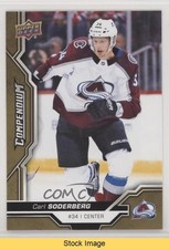 2018-19 Upper Deck Compendium Gold Carl Soderberg #538 READ 1d3