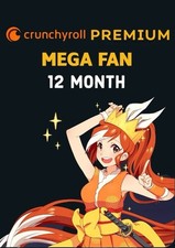 Crunchyroll Mega Fan 12-MONATS-ABO