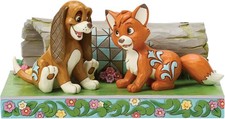 Jim Shore Disney Traditions Fox & the Hound An Unlikely Friendship #6017858