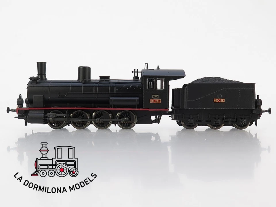 BA1796 H0 =DC :::: PIKO 95691 LOCOMOTORA VAPOR 040 -2483 RENFE - OVP - Imagen 3 de 4