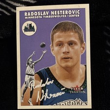 Radoslav Nesterovic 2000-01 Fleer Tradition #178 Minnesota Timberwolves