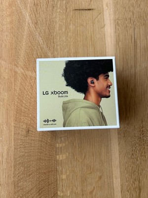 LG xboom Buds Lite Bluetooth-Kopfhörer Schwarz, Neu und verschweißt! 