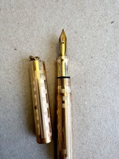 Antique WAHL PEN FOUNTAIN 14k - FLEX Tip  MADE IN USA - Gold Filled