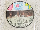THE BEATLES, ALL YOU NEED IS LOVE 7" PICTURE DISC VINYL SINGLE
