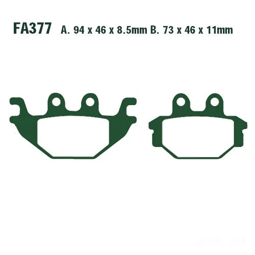 Bremsbelag BremsbeläGe EBC FA377 Vorne FüR TGB Blade 550 EFI LOF Bj. 2012-image