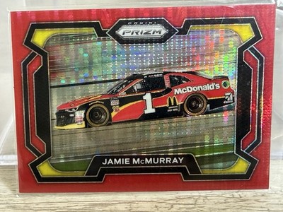 2024 Panini Prizm - Base Rides Jamie McMurray #46 Red Prizm /299
