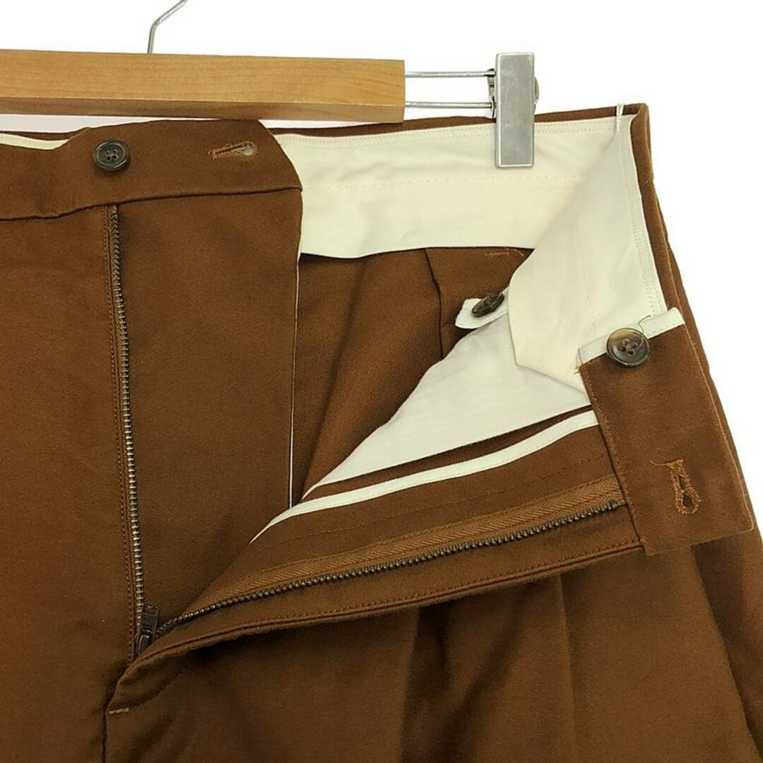 HED MAYNER 202SS 6 PLEAT PANTS COTTON M BROWN MEN Used KLDR HED MAYNER 202SS 6 PLEAT PANTS COTTON M BROWN MEN Used KLDR