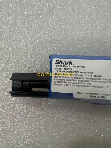 Batterie d'origine 1900mAh XFBT210 neuve pour aspirateur sans fil Shark série WV210 - Photo 2 sur 4