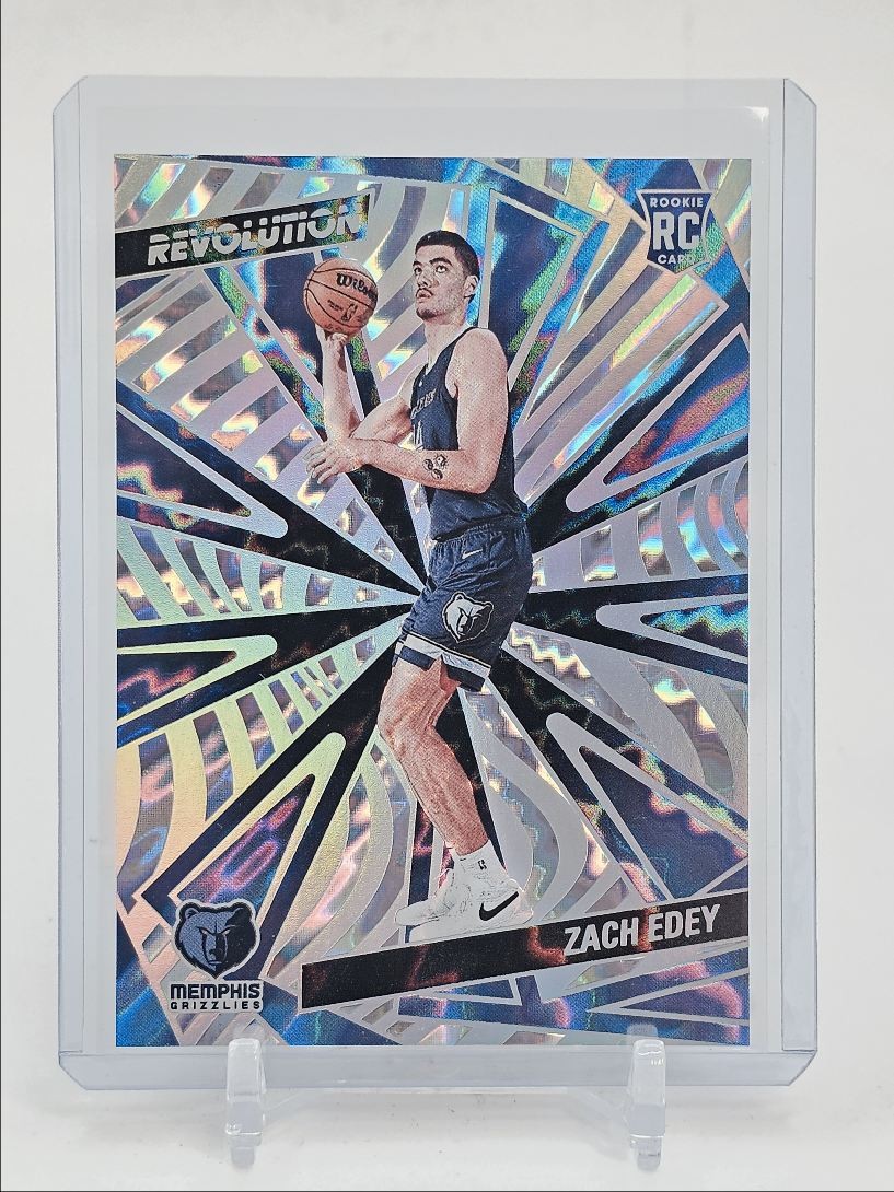 ZACH EDEY 2024-25 REVOLUTION ROOKIE LIGHTNING GRIZZLIES #134 RC /175 Q5118