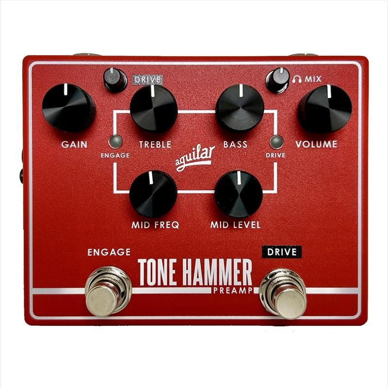 Aguilar TONE HAMMER V2 Vermillion Special Edition electric bass