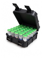 Peptide Case for Fridge, 30 Slot Organizer Holds 1-3ml Vials for Insulin, GLP...