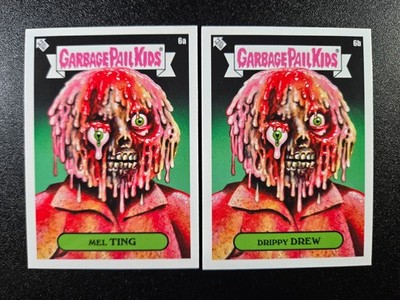 Incredible Melting Man William Sachs Alex Rebar Spoof Garbage Pail Kids 2 Card
