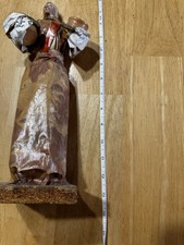 Vintage Paper Mache 13   Pair Of Handcrafted Paper mache