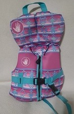 Body Glove Infant Girls PFD U.S. Coast Guard Approved One Size Less than 30 lbs