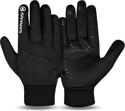 Laufhandschuhe, Touchscreen, warm, Winter, rutschfest, leicht, für Herren und Da